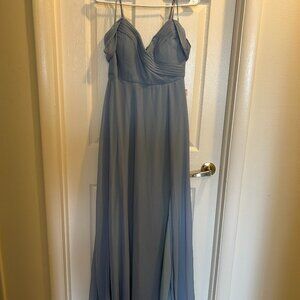 Bridesmaid Dress-  Dusty Blue - Spence